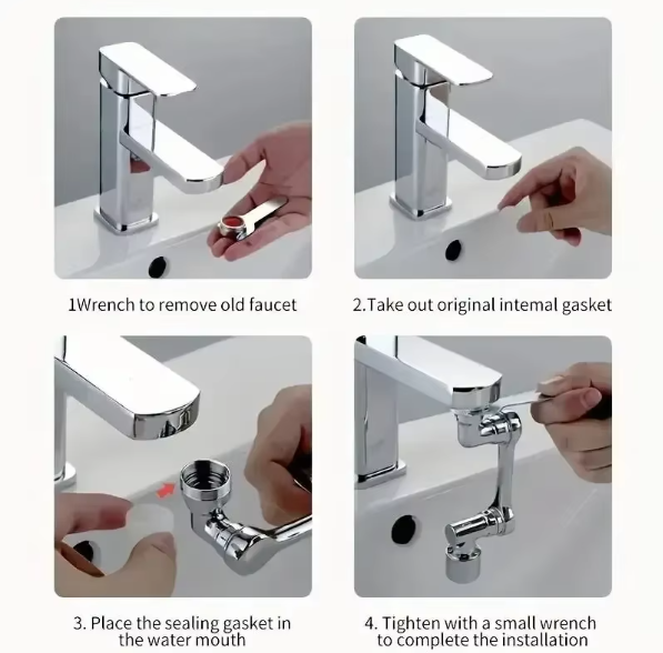 🦾TWO GEAR SWITCH🔝EXTENSOR DE GRIFO🚿