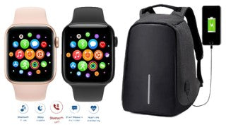 💥🎒BOLSO ANTIROBO➕SMART WATCH T-500⌚🔝