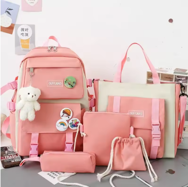 💥TRENDBAG5🎒BOLSO DE 5 PIEZAS EN TENDENCIA🔝