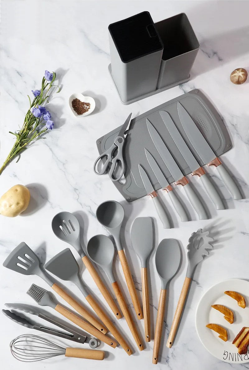 🧑‍🍳🔪KITCHENWARE SET🧑‍🍳🔪SET DE UTENSILIOS PARA COCINA🏡😍