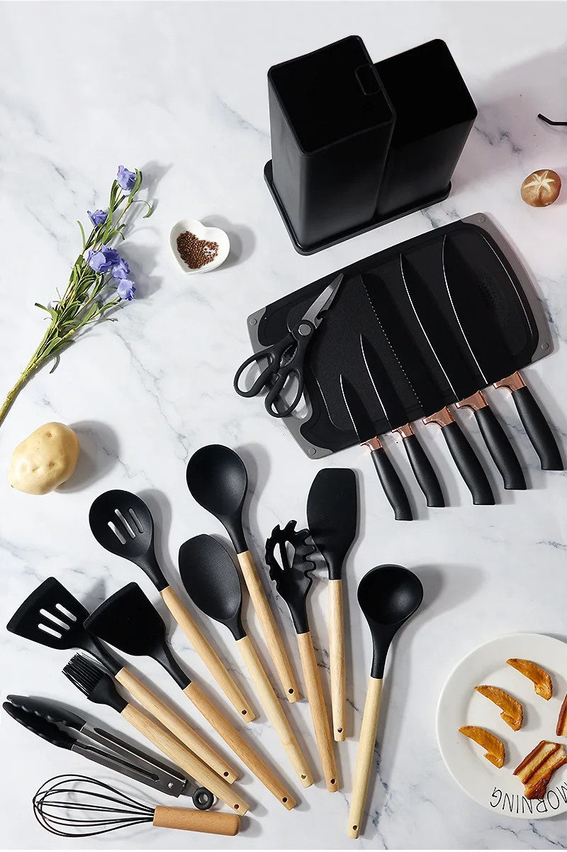 🧑‍🍳🔪KITCHENWARE SET🧑‍🍳🔪SET DE UTENSILIOS PARA COCINA🏡😍