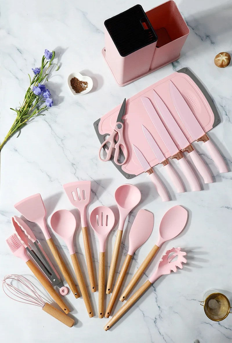 🧑‍🍳🔪KITCHENWARE SET🧑‍🍳🔪SET DE UTENSILIOS PARA COCINA🏡😍